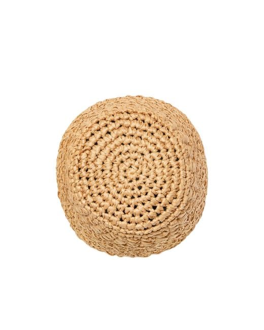 Loro Piana Natural Jasmine Crochet Hat