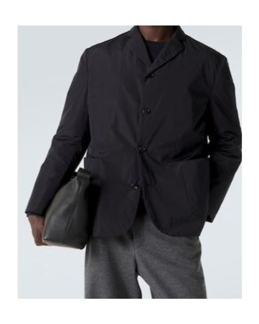 Jil Sander Blue Padded Jacket for men