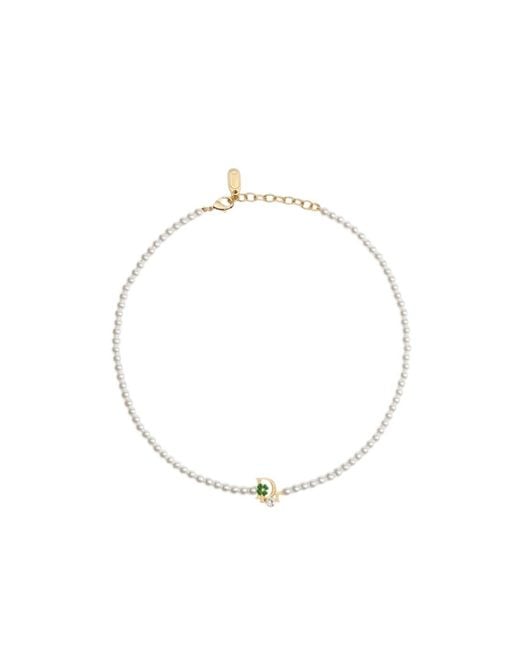 Dior Metallic Precious Clover Necklace