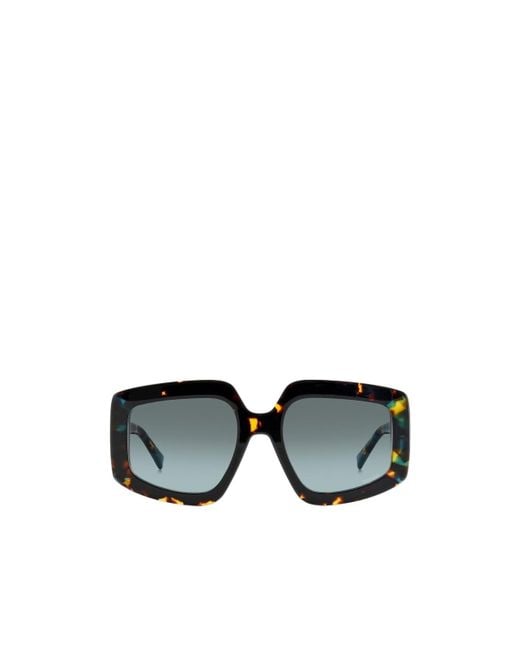 Missoni Multicolor Oversized Square Sunglasses