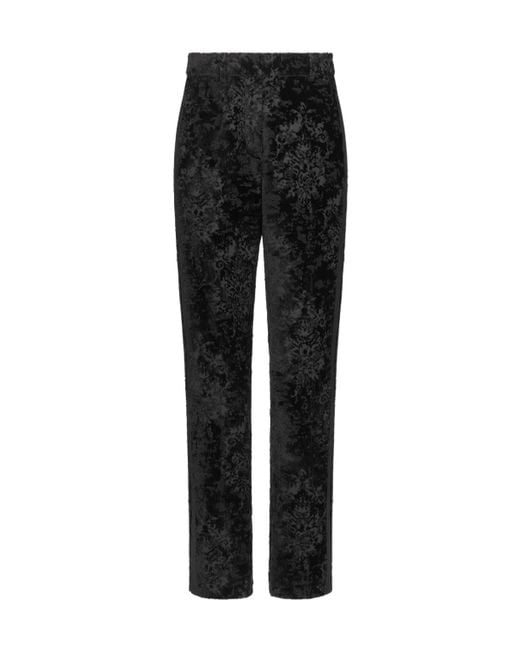 Dior Black Fitted Pants for men