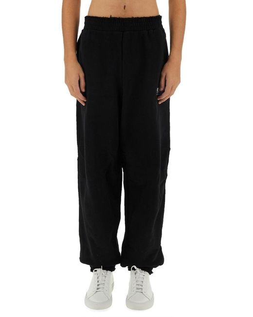 Helmut Lang Black New York Sweatpants for men