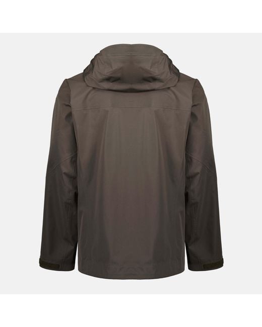 Prada Multicolor Logo Tag Hooded Jacket for men
