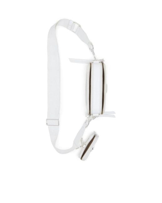 Marc Jacobs White The Utility Snapshot Crossbody Bag