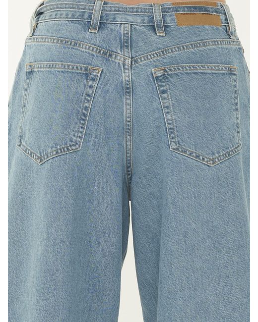 Samsøe & Samsøe Blue Saharper Wide-Leg Jeans