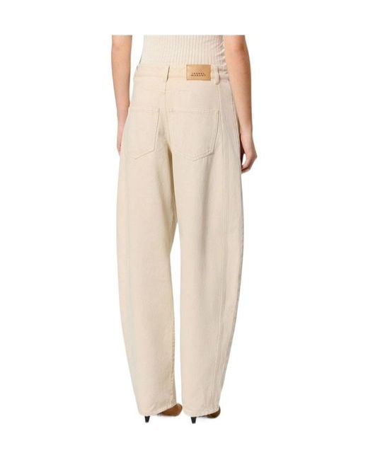 Isabel Marant Natural Lisha Pants