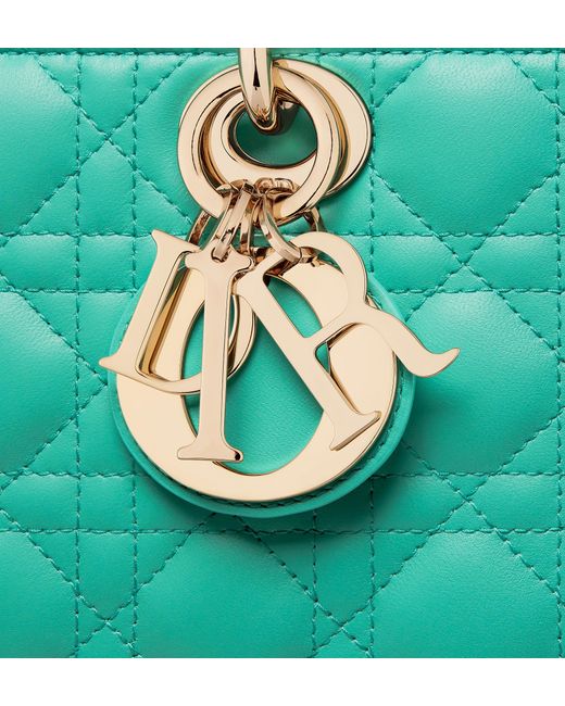 Dior Green Medium Iviera Lady D-Joy Bag