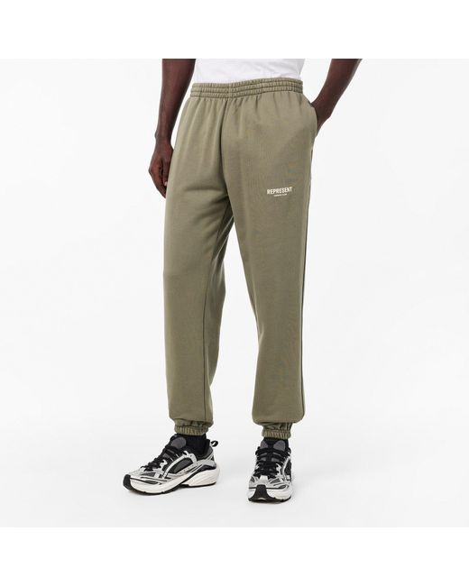 Represent Green Simple And Versatile Trousers for men