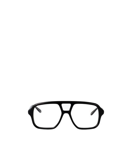 Loewe White Pilot Frame Glasses