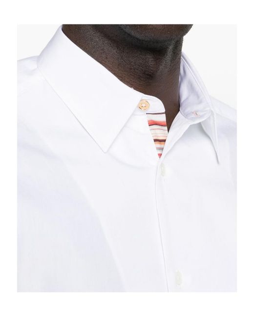 Paul Smith White Regular Fit Shirt for men