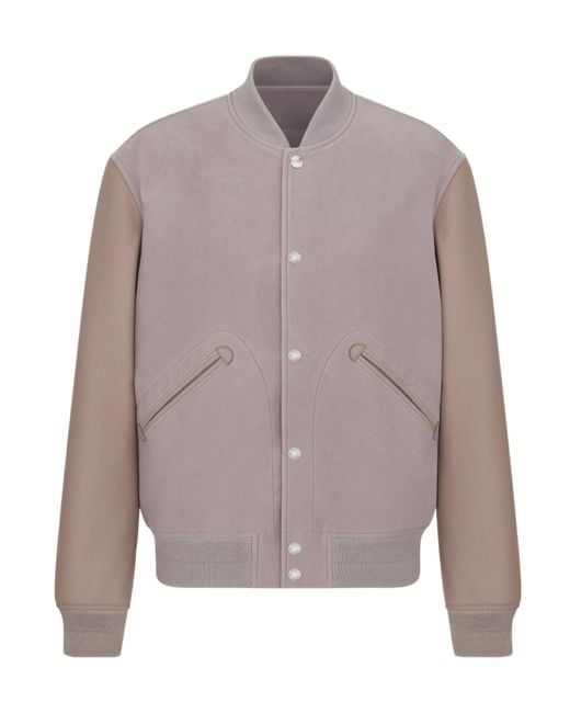 Dior Brown And Hylton Nel Varsity Jacket for men