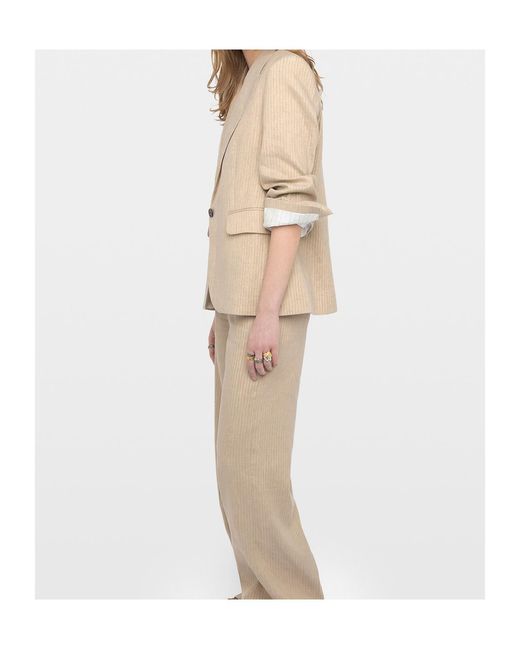 Zadig & Voltaire Natural Vavy Blazer