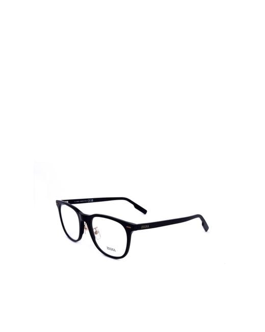 Zegna White Geometric Flat Mirror for men