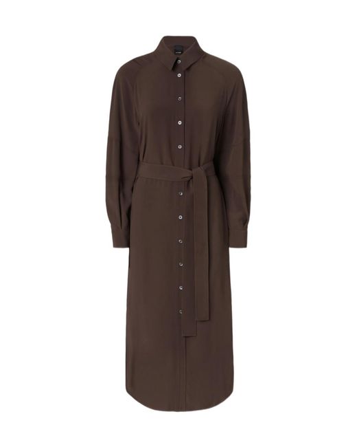 Pinko Brown Asciugamano Dress