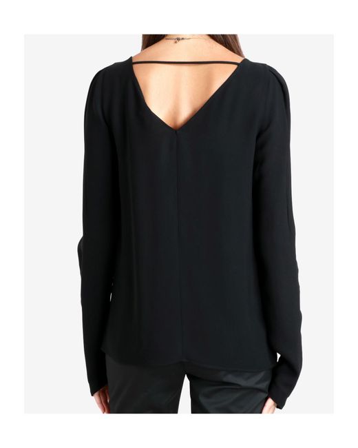 N°21 Black Long-Sleeved Cover-Up