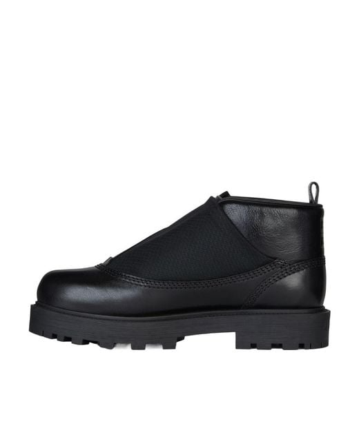 Givenchy Black Storm Ankle Boots for men