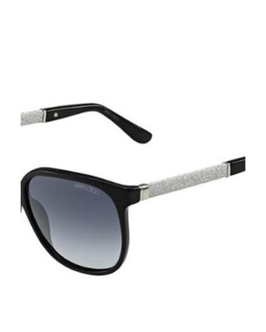 Jimmy Choo White Logo Sunglasses