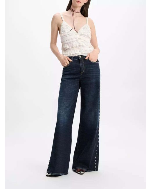 Dorothee Schumacher White Ruffle-Detail Cotton Top