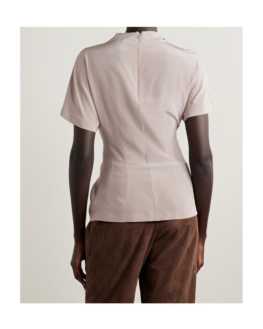 Brunello Cucinelli Multicolor Short-Sleeved Top