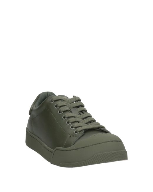 Marni Green Low-Top Trainers