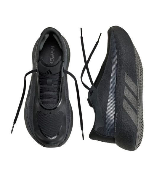 Adidas Black Hyperboost Edge Running Shoes for men