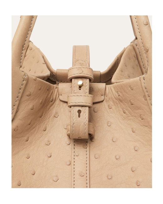 Loro Piana Natural Bale Small Shoulder Bag