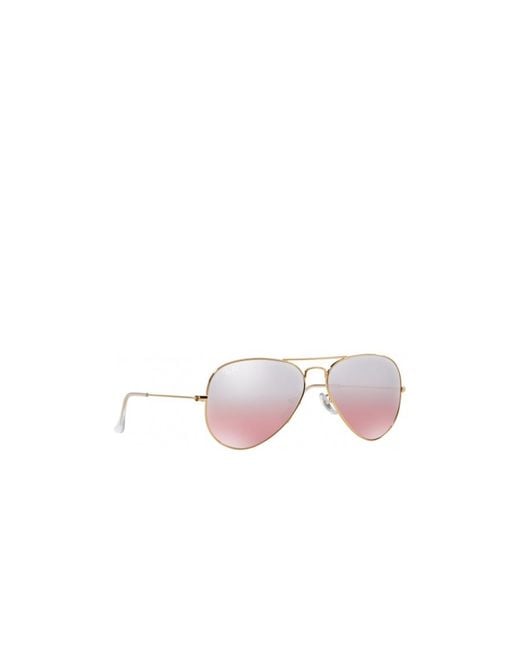 Ray-Ban Pink Logo Sunglasses for men
