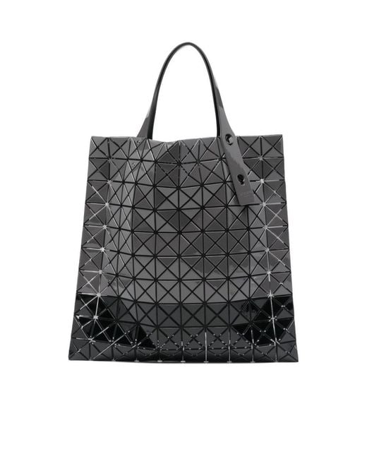 Issey Miyake Black Prism Bicolor Shopping Bag