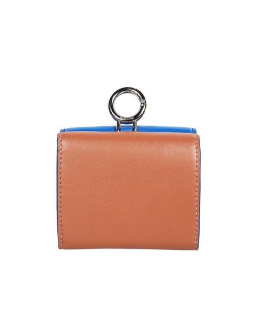 Stella McCartney Blue Logo Wallet