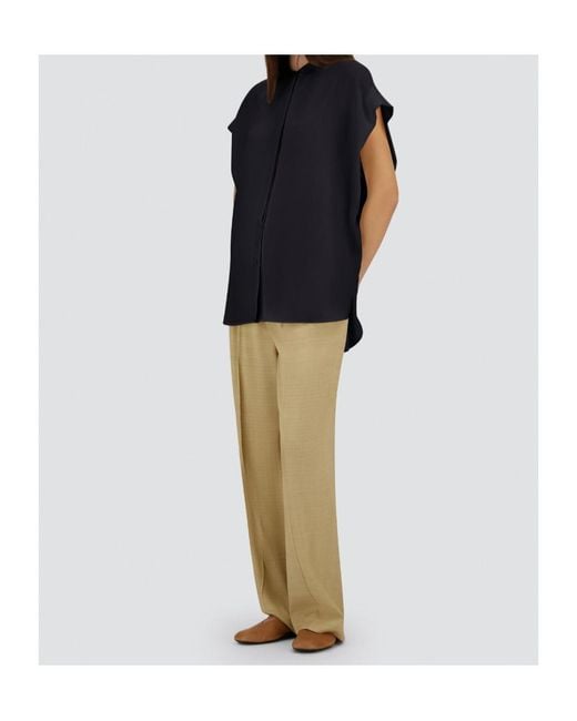 Herno Black Lucent Cady Top