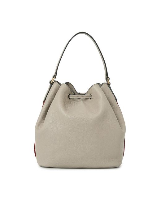 Bally Gray Bucket Bag