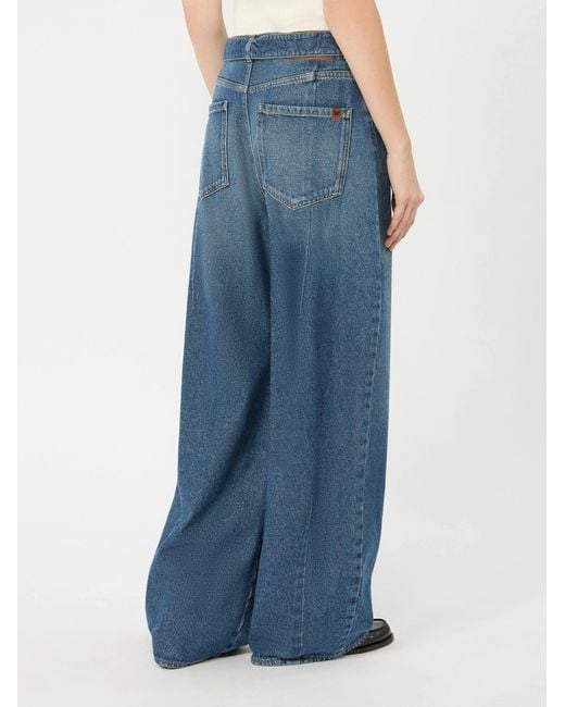 Weekend by Maxmara Blue Belt Loop Jeans