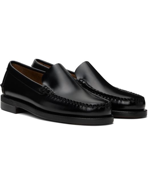 Sebago Black Frank Classic Loafers for men