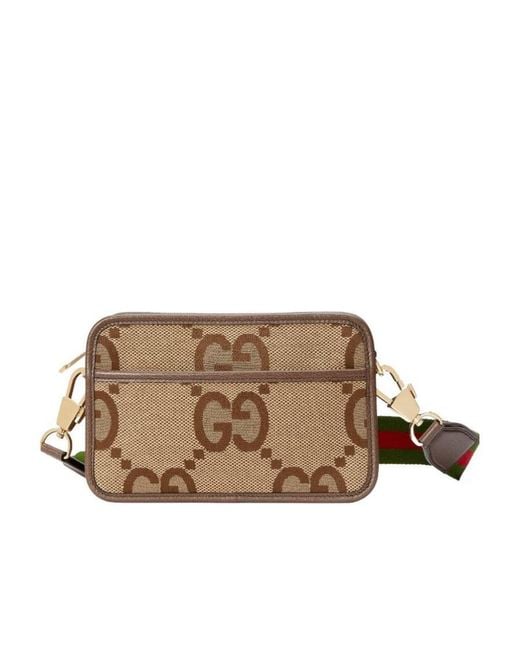 Gucci Natural Jumbo Gg Mini Bag for men