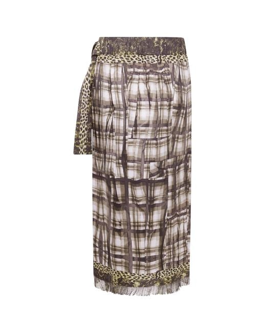Pierre Louis Mascia Natural Aloes Skirt