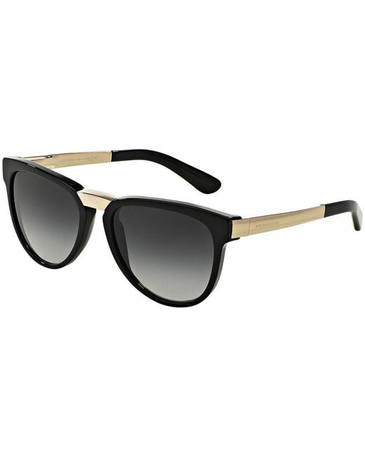 Dolce & Gabbana Multicolor Logo Gradient Sunglasses