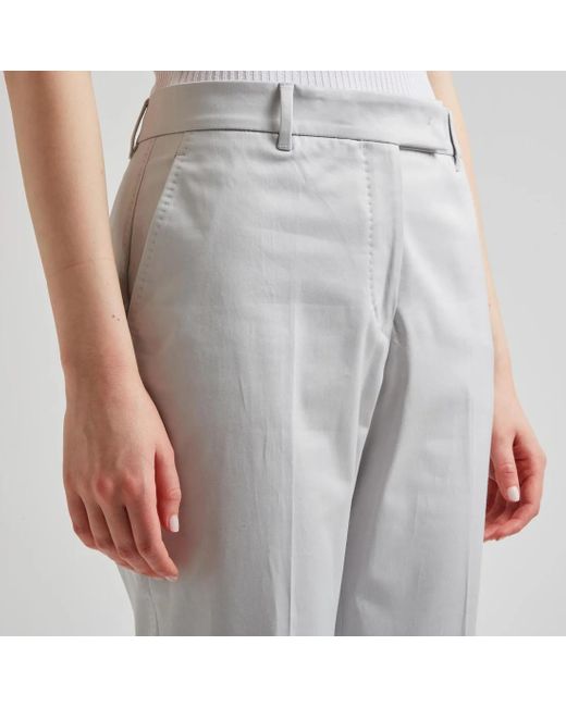 Incotex Gray Tailored Pants