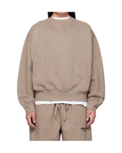 Fear Of God Natural Crew Neck Pullover for men