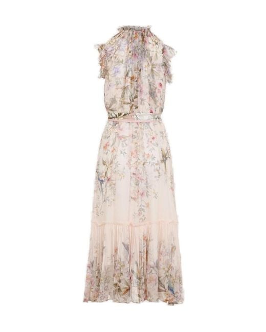 Zimmermann Natural Rebellion Flutter Dress