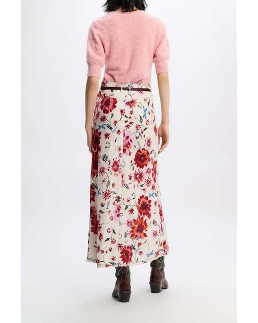 Dorothee Schumacher Pink Brushed Fisherman's-Knit Top