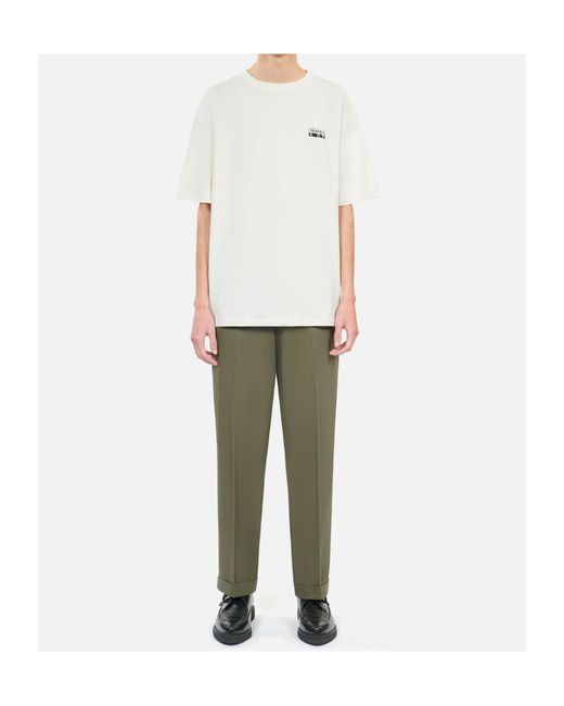 The Kooples White Short-Sleeved T-Shirt for men