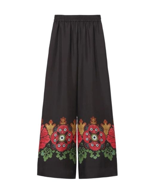 LaDoubleJ Black La Doublej Placée Palazzo Pants