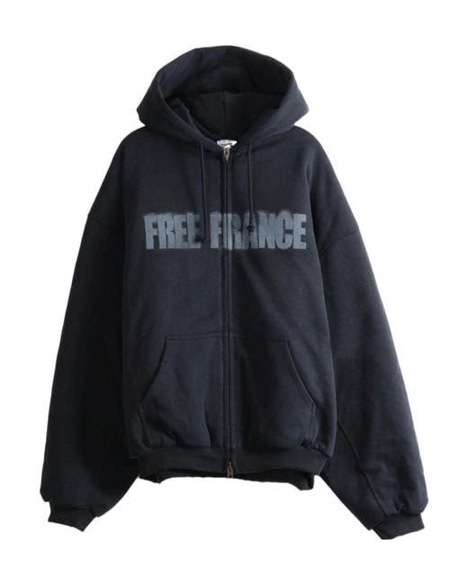 Vetements Black Long-Sleeve Sweatshirt for men