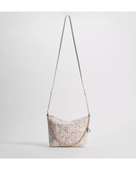 Dior White Ling Mini Bag