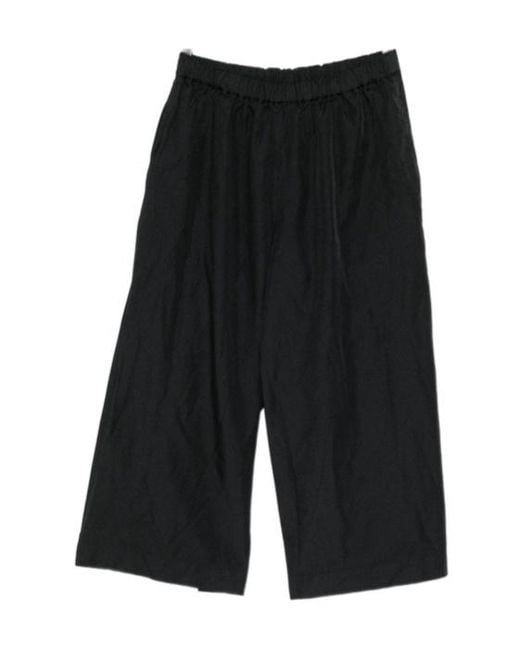 Comme des Garçons Black Elastic Waistband Casual Pants