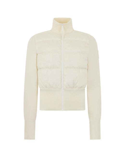 Canada Goose White Short Down Jacket