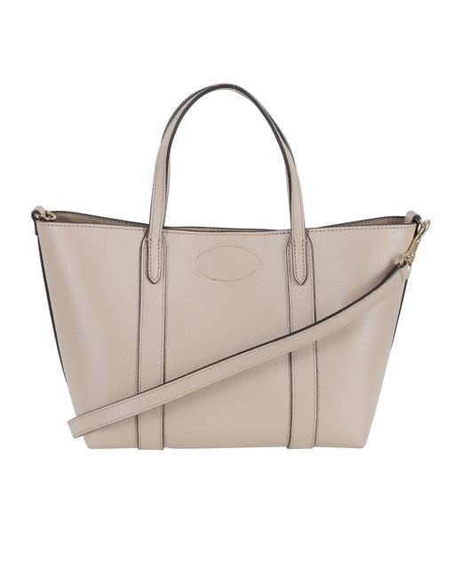 Mulberry White Bayswater Tote Bag