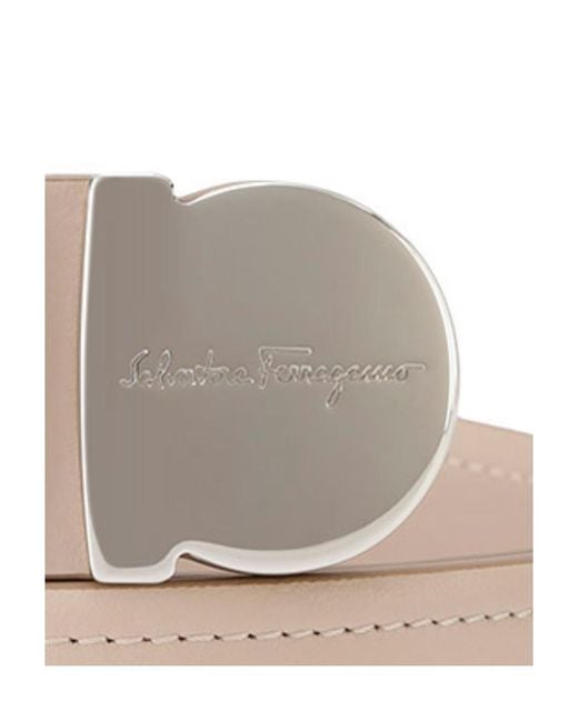Ferragamo Multicolor Logo Buckle Belt