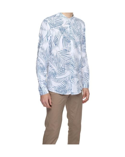 Antony Morato Blue Long-Sleeved Shirt for men