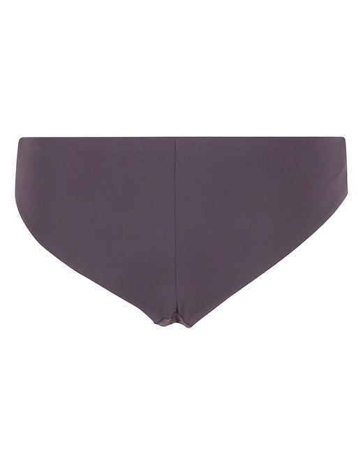 Brunello Cucinelli Purple Embellished Swimsuit Bottoms